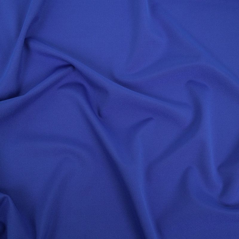 Compression Swimwear Tricot, UV Protective with Aloe Vera Microcapsules - Deep Ultramarine - Caye Collection fabric perfect for Free Swimsuit Sewing Projects such as the Bay Swimsuit Sewing Pattern free PDF download from Mood Fabrics Sewciety Blog.