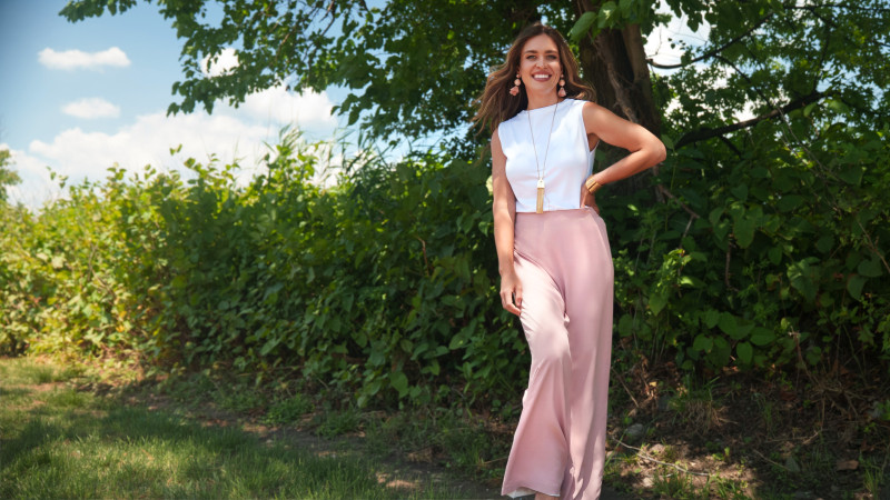 Ojai Reversible Wide-Leg Pants Free Sewing Pattern - Model Photos - Mood Fabrics Sewciety Blog - Free Sewing Pattern MDF545