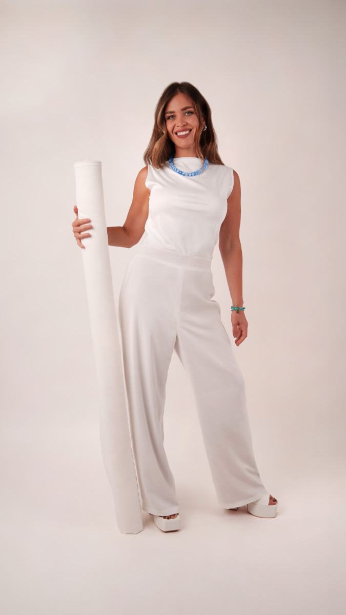 Ojai Reversible Wide-Leg Pants Free Sewing Pattern - Model Photos - Mood Fabrics Sewciety Blog - Free Sewing Pattern MDF545