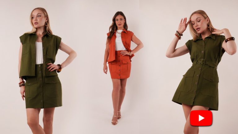 Kalla Ensemble Free Sewing Pattern - Model Photos - Mood Fabrics Sewciety Blog - Free Sewing Pattern MDF346