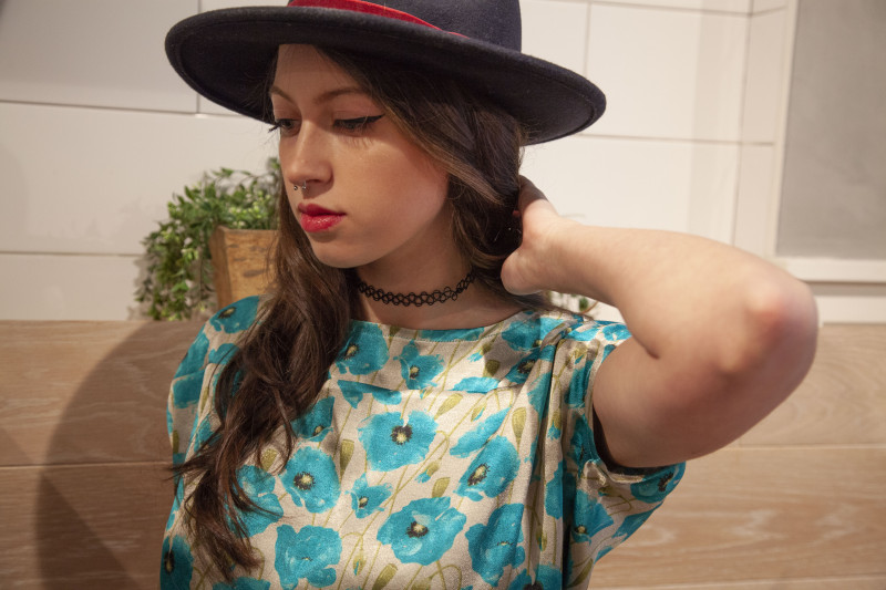 Button Back Blouse Free Sewing Pattern