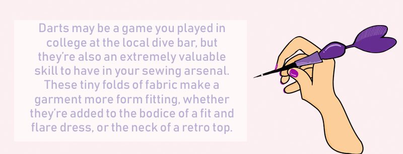 sewing darts