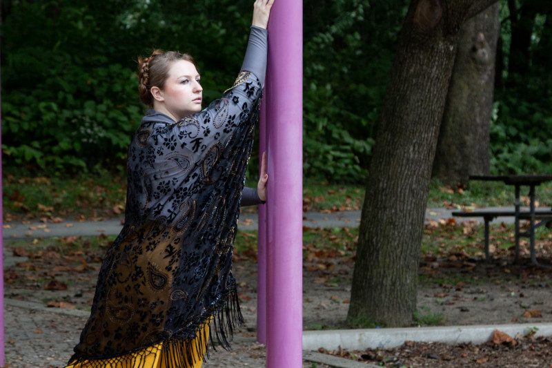 Aralia Shawl