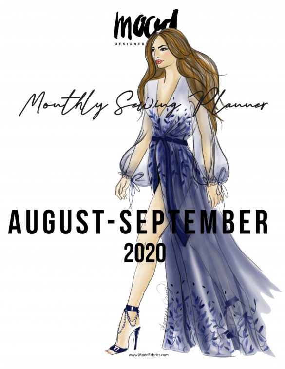 August/September 2020 Free Sewing Planner | Mood Sewciety