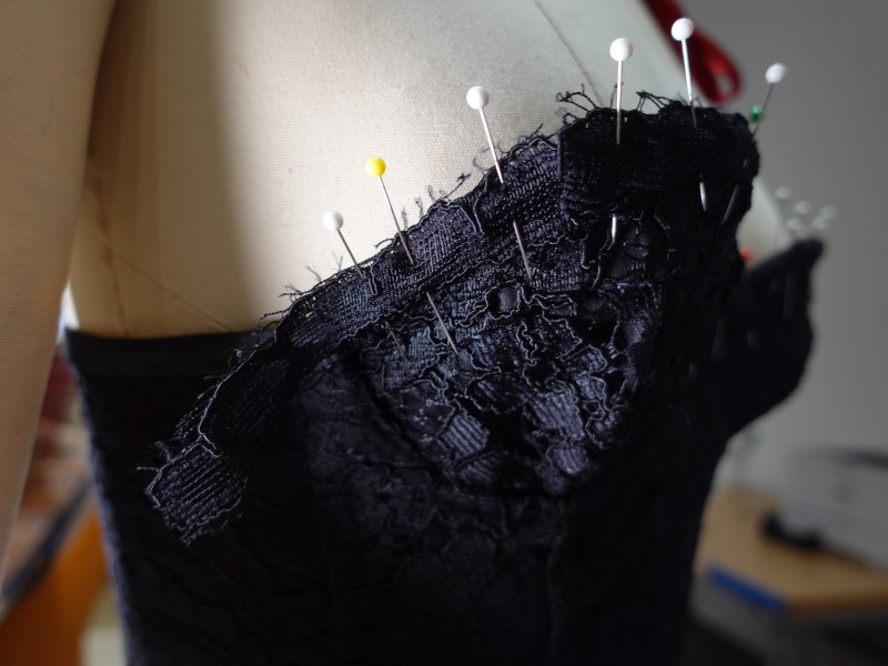 Turning the Parker Corset Into a Bustier with Straps