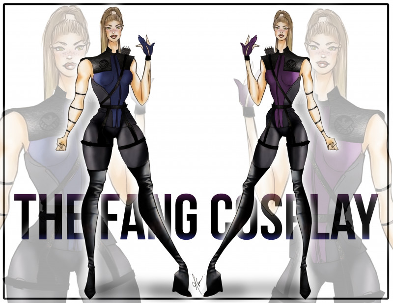 free Hawkeye cosplay pattern