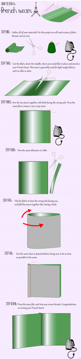 how to french seam