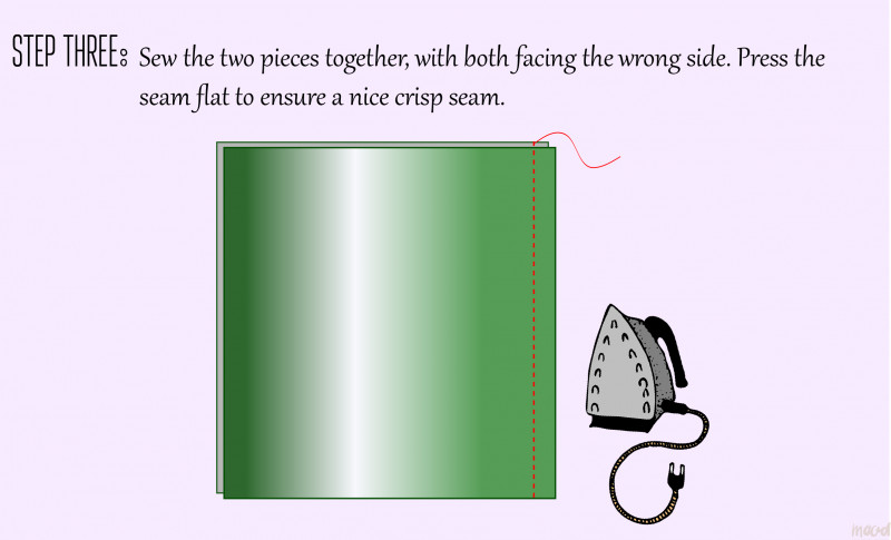 how to french seam