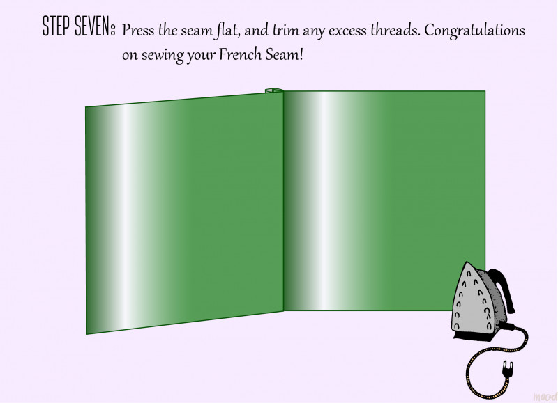 how to french seam