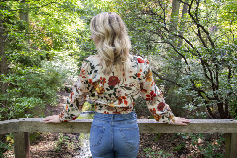 Blouse, Free blouse sewing pattern, surplice pattern, wrap top, fall pattern