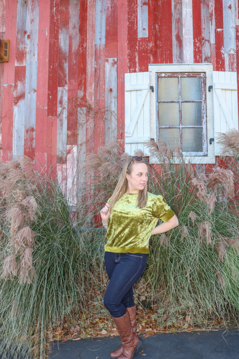 Free cropped sweater, sweater pattern, Fall pattern, sweater blouse pattern