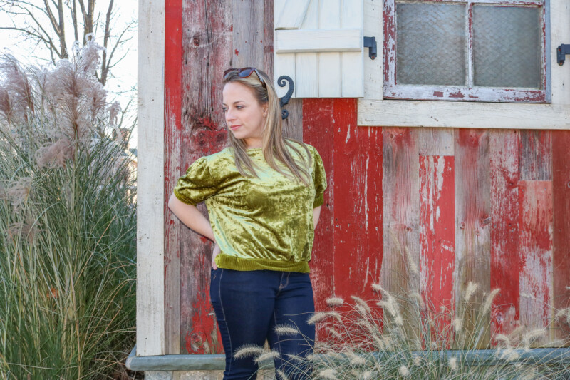 Free cropped sweater, sweater pattern, Fall pattern, sweater blouse pattern