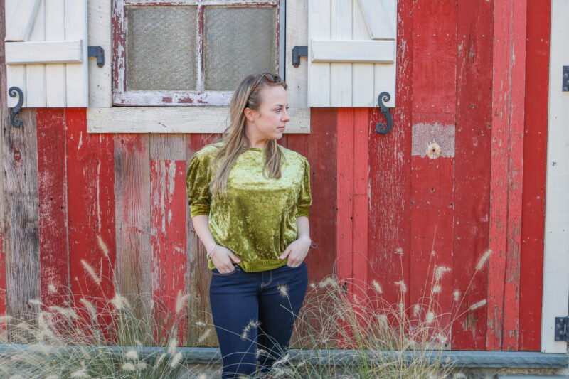 Free cropped sweater, sweater pattern, Fall pattern, sweater blouse pattern