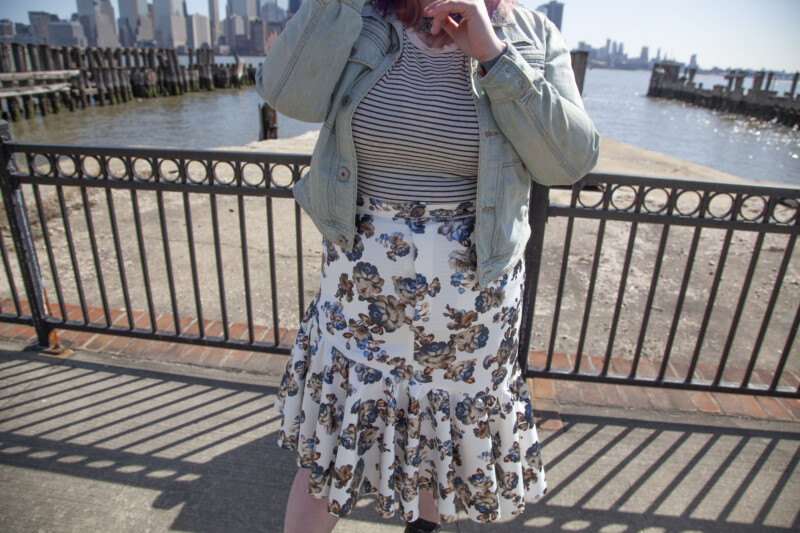 Free ruffle skirt sewing pattern