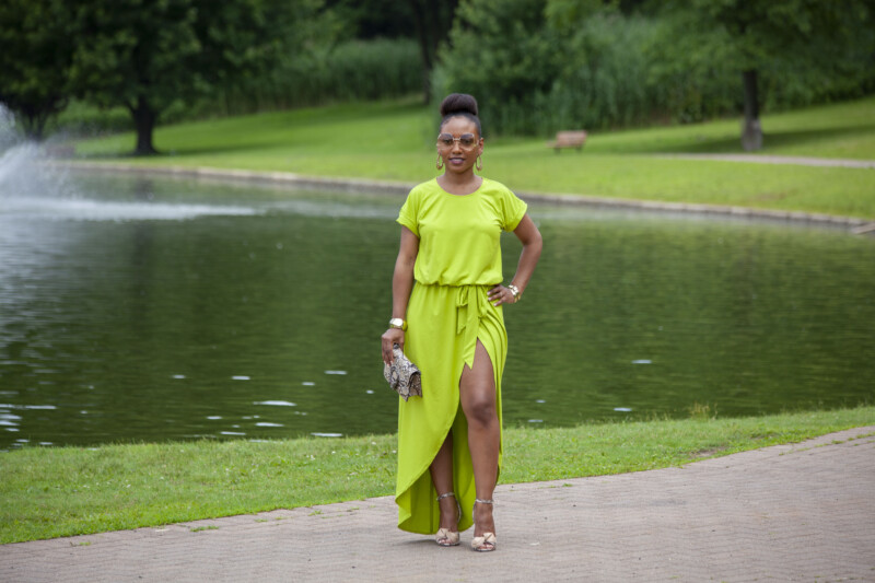 knit dress, maxi dress, bamboo knit, belted dress, wrap dress