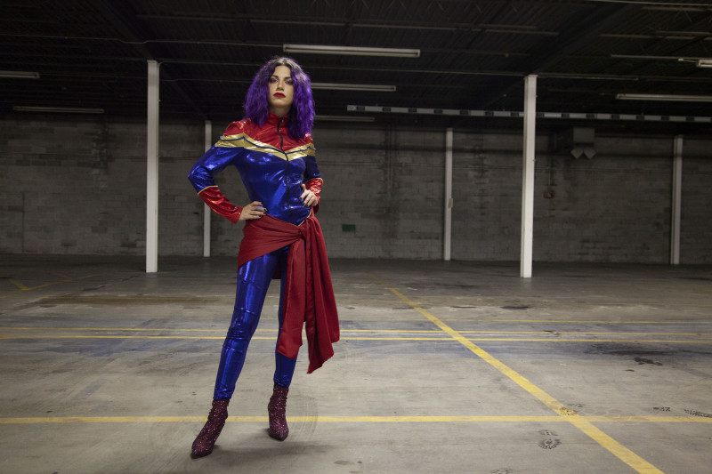 free captain marvel sewing pattern