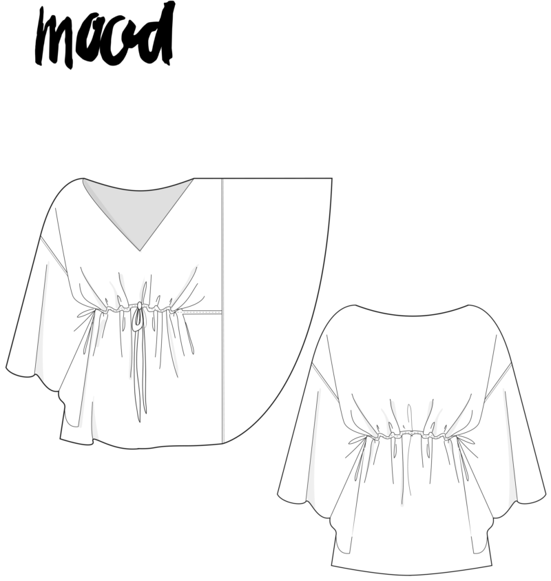 free swim cover up sewing pattern