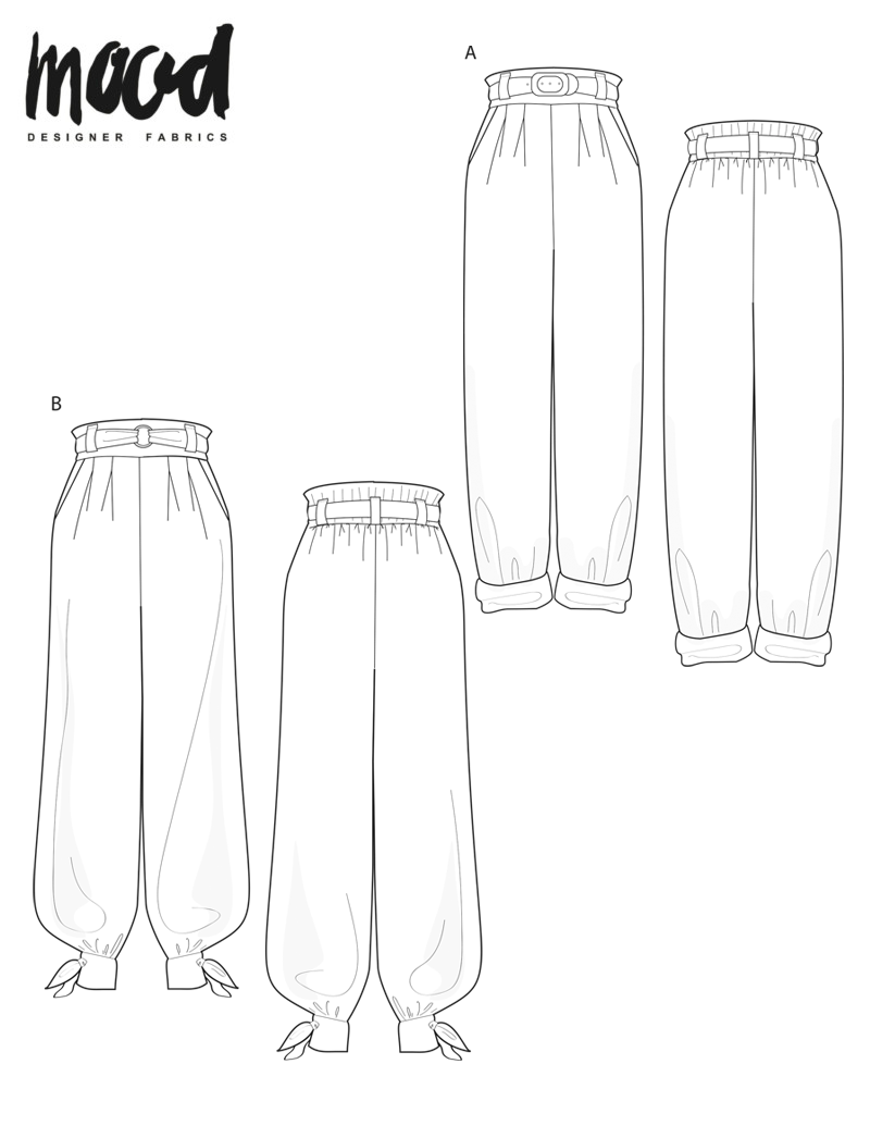 free pants sewing pattern
