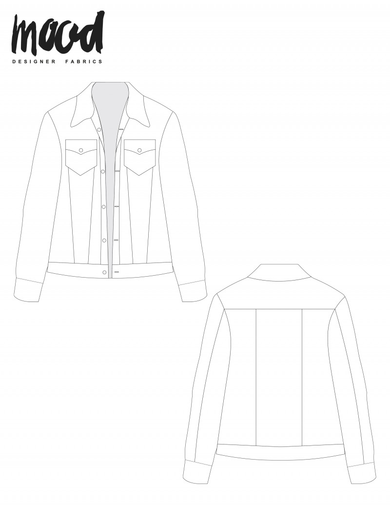 free denim jacket sewing pattern