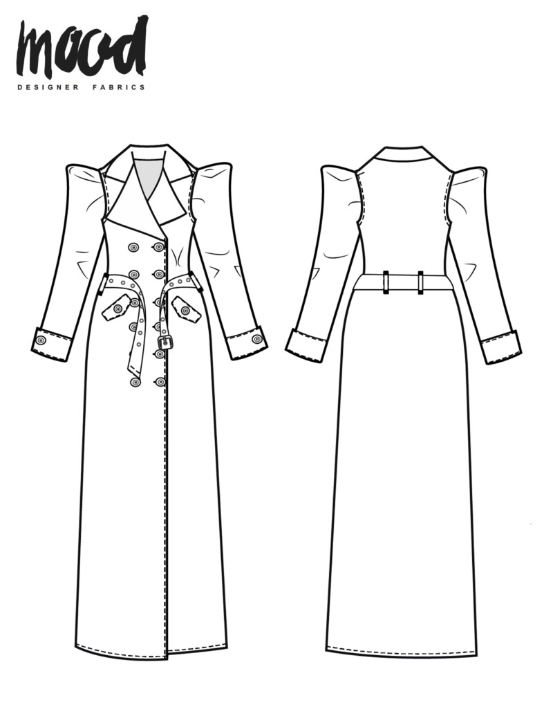 The Tansy Trench - Adult Free Sewing Pattern - Mood Sewciety