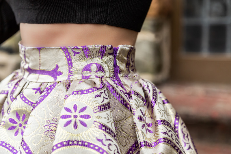 free bubble skirt sewing pattern