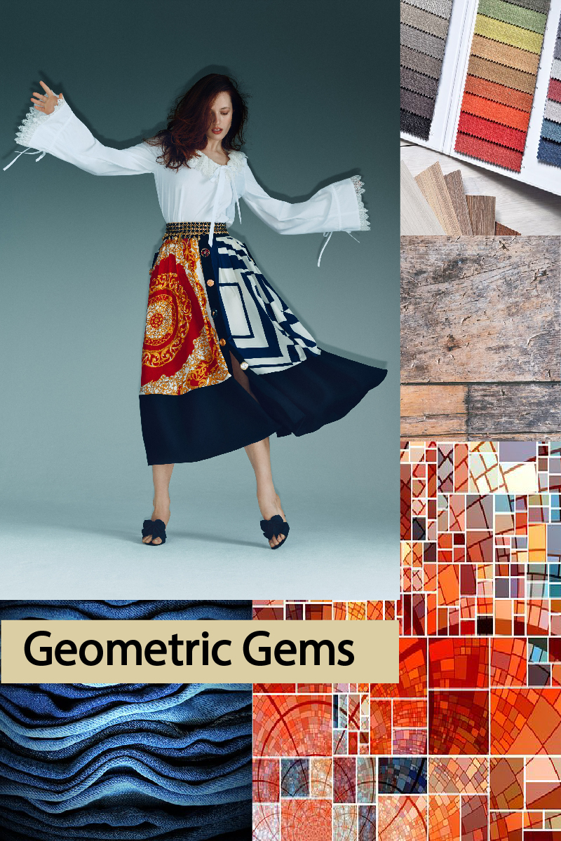 geometric fashion trend